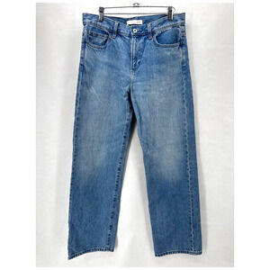 JW Anderson x Uniqlo Straight Leg Jeans Womens 28x31 Cotton Western Sustainable
